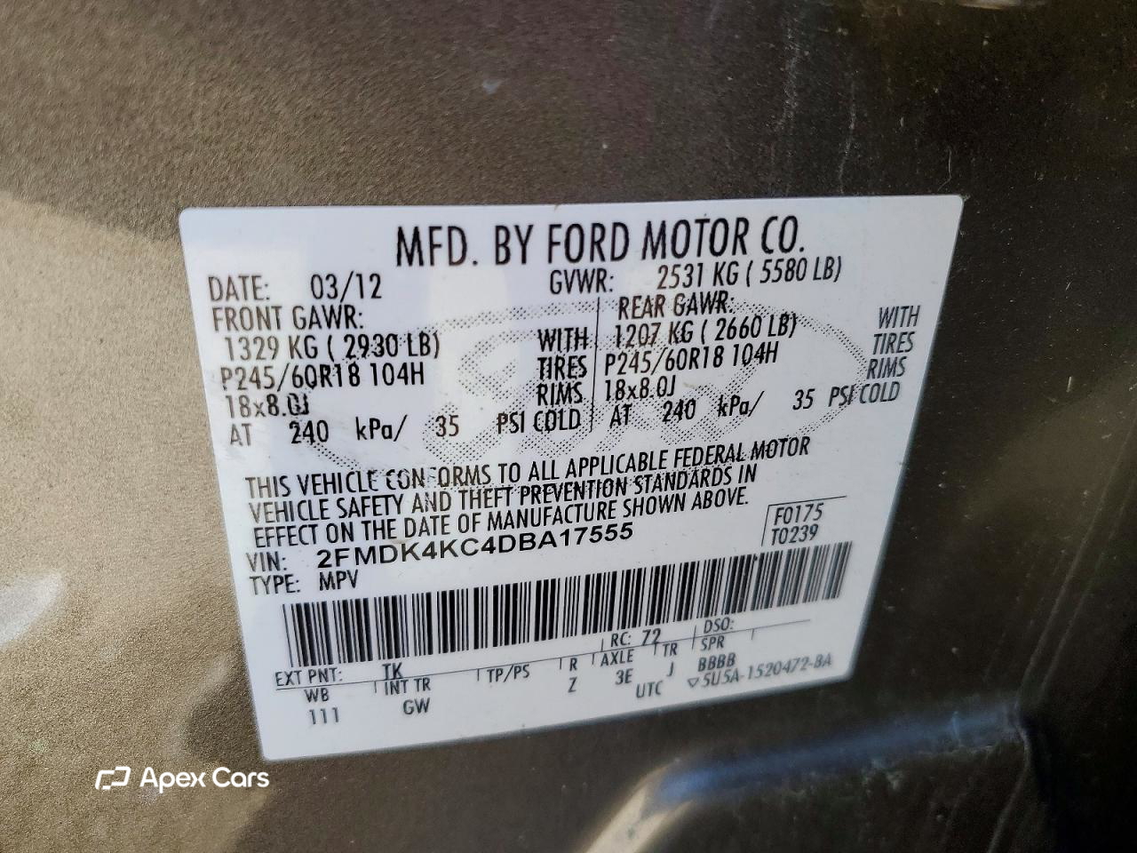 Ford Edge 2013