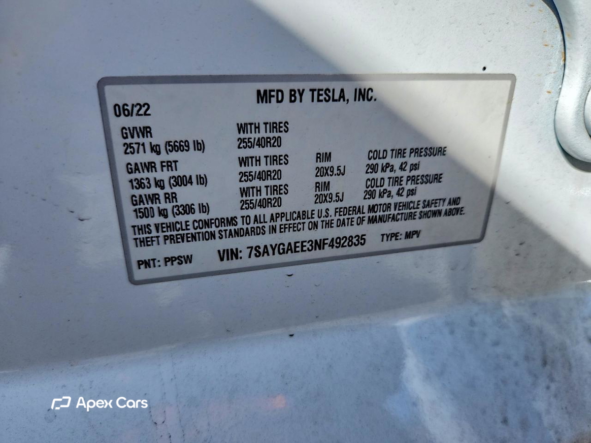 Tesla Model Y 2022