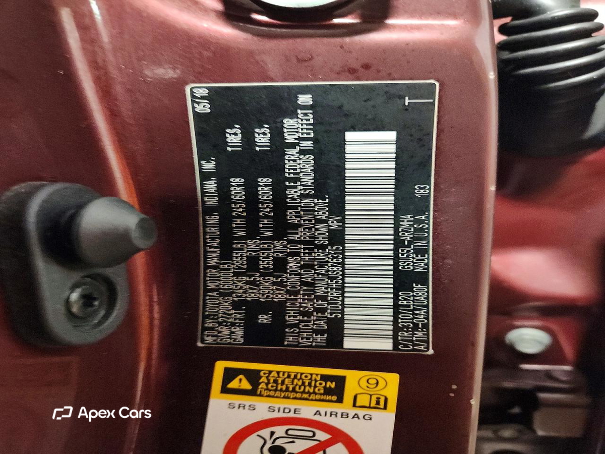 Toyota Highlander 2018