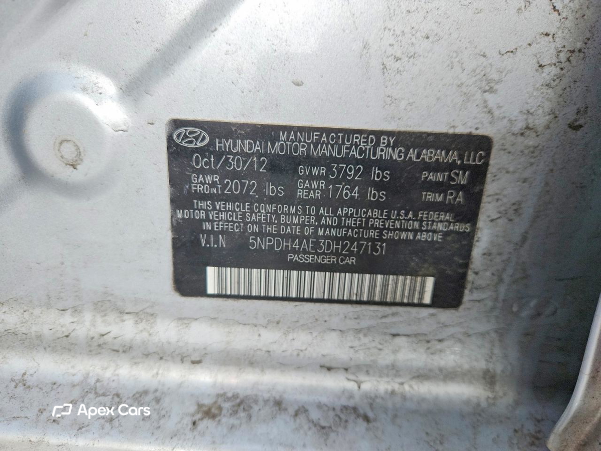 Hyundai Elantra 2013