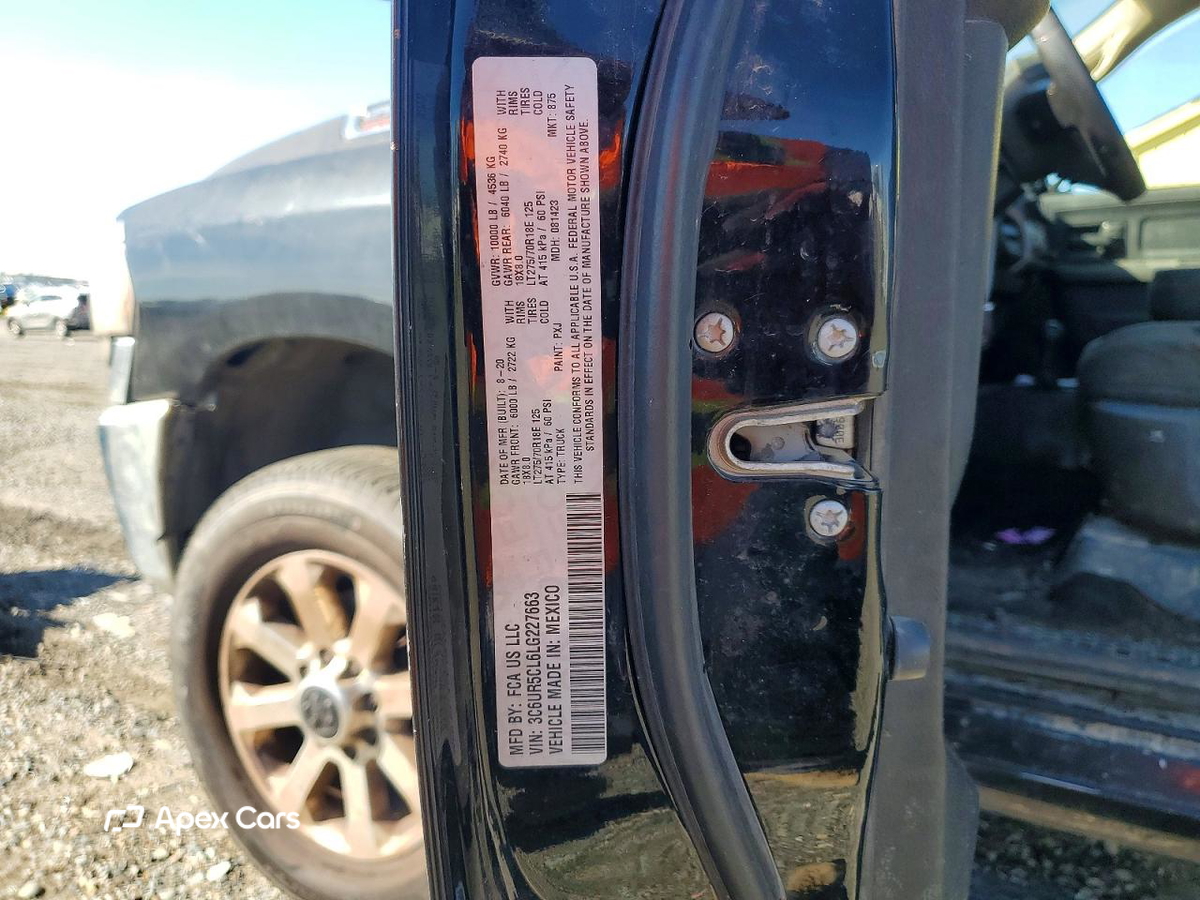 RAM 2500 2020