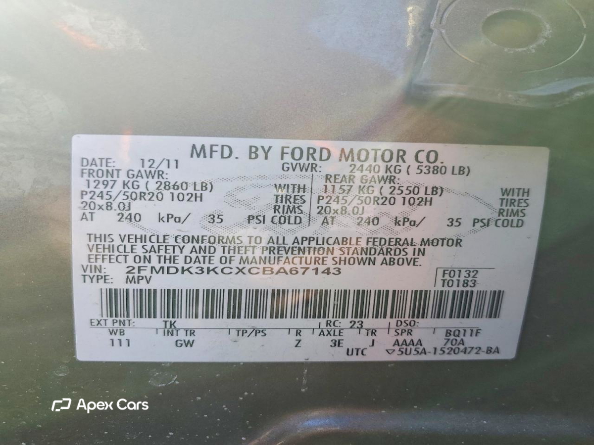 Ford Edge 2012