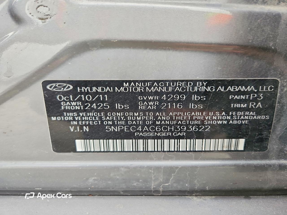 Hyundai Sonata 2012