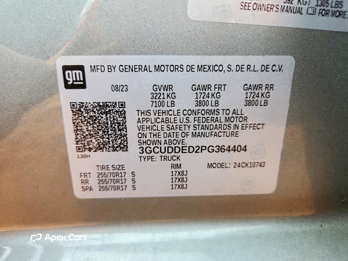 Chevrolet Silverado 2023