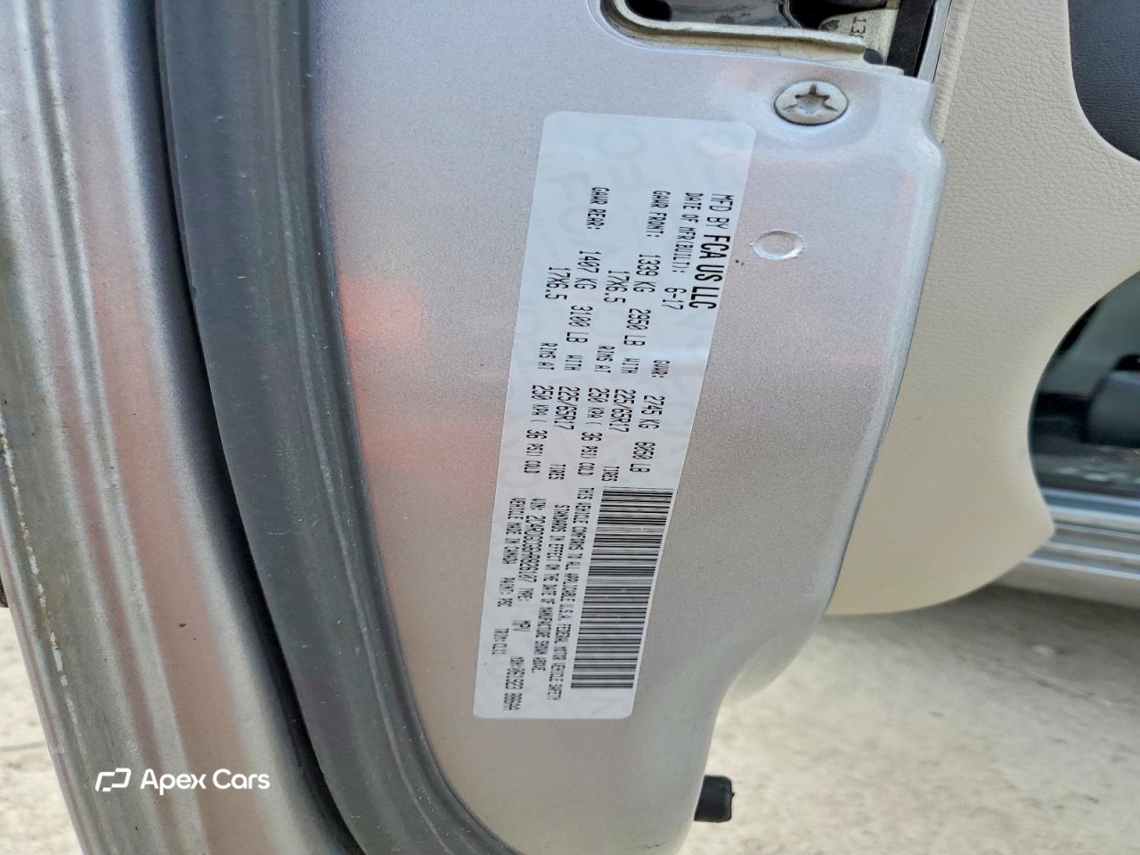 Dodge Caravan 2017