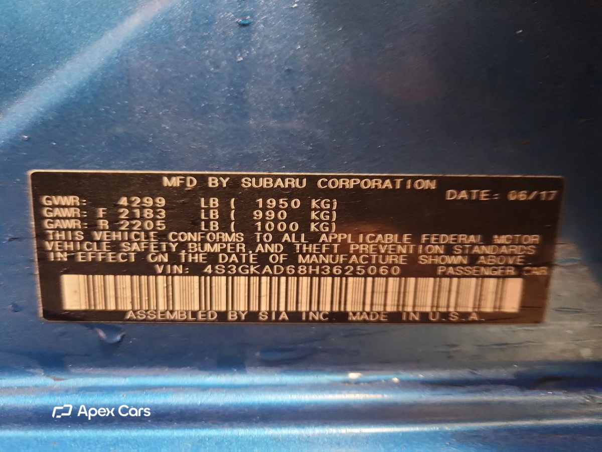 Subaru Impreza 2017