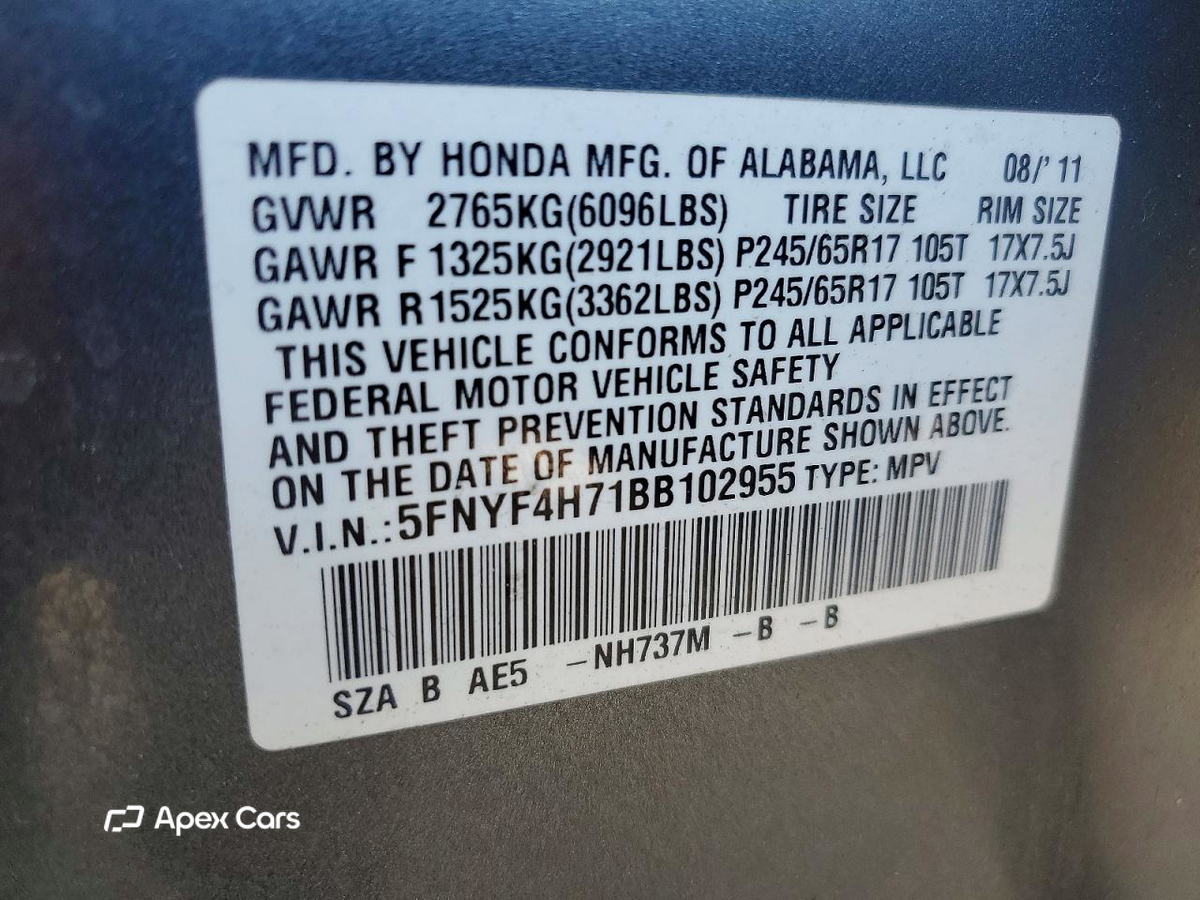 Honda Pilot 2011