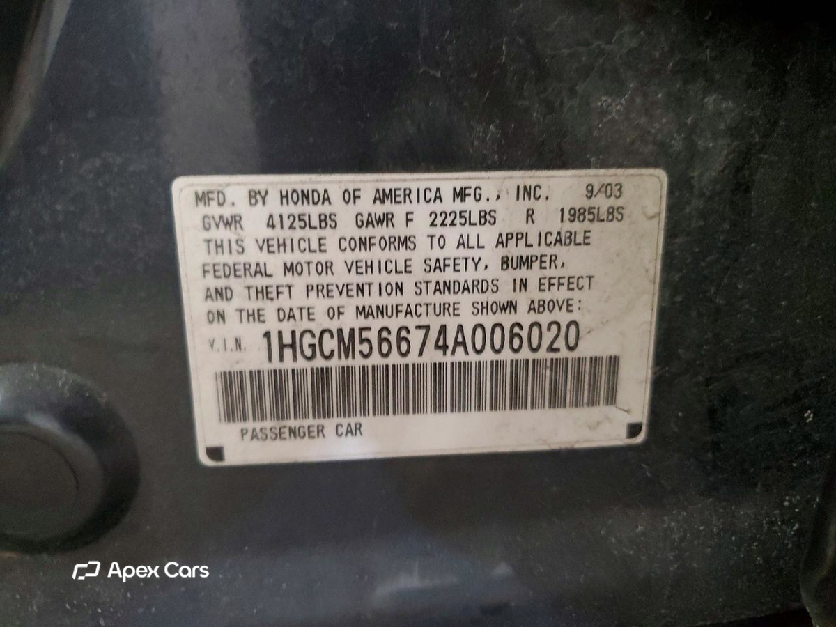 Honda Accord 2004