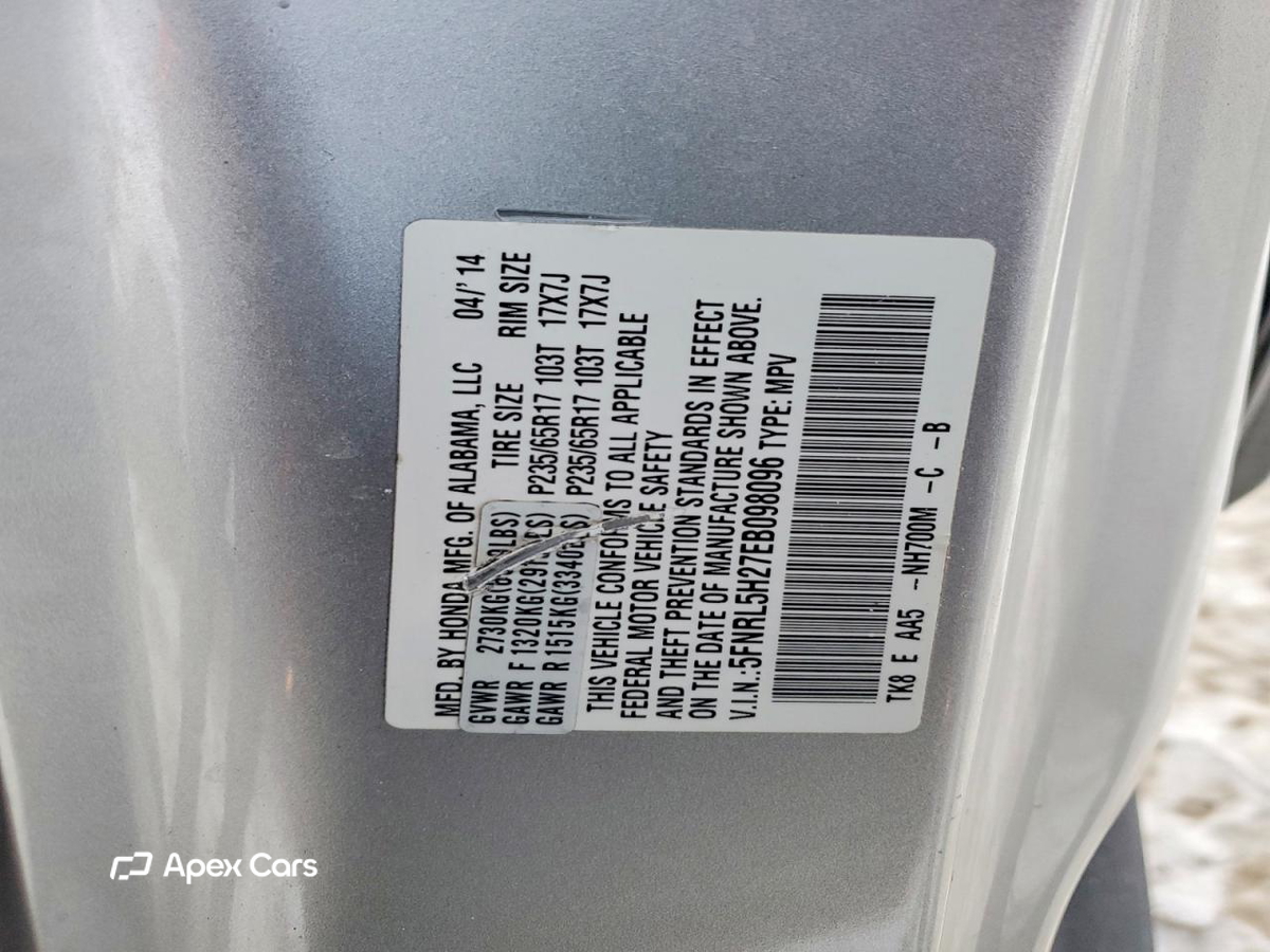 Honda Odyssey 2014