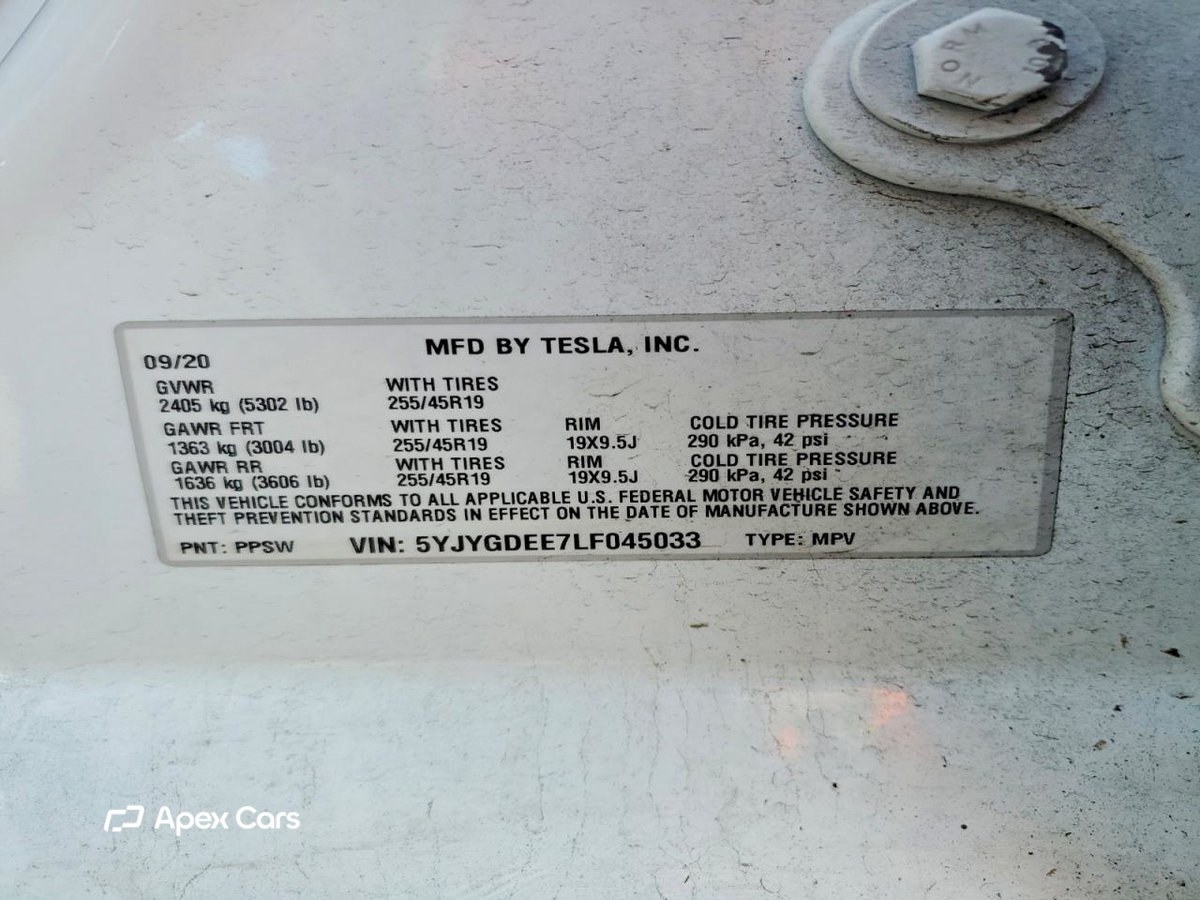 Tesla Model Y 2020