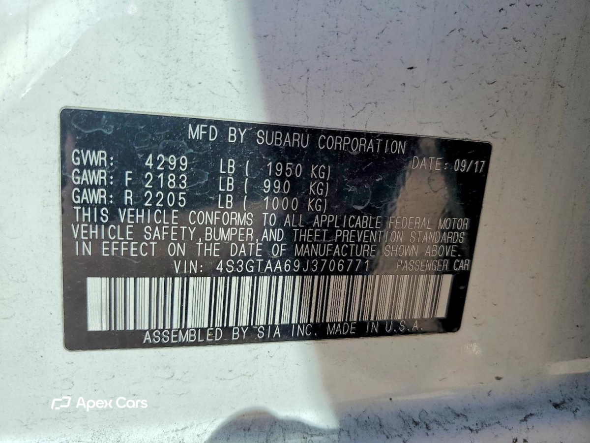 Subaru Impreza 2018