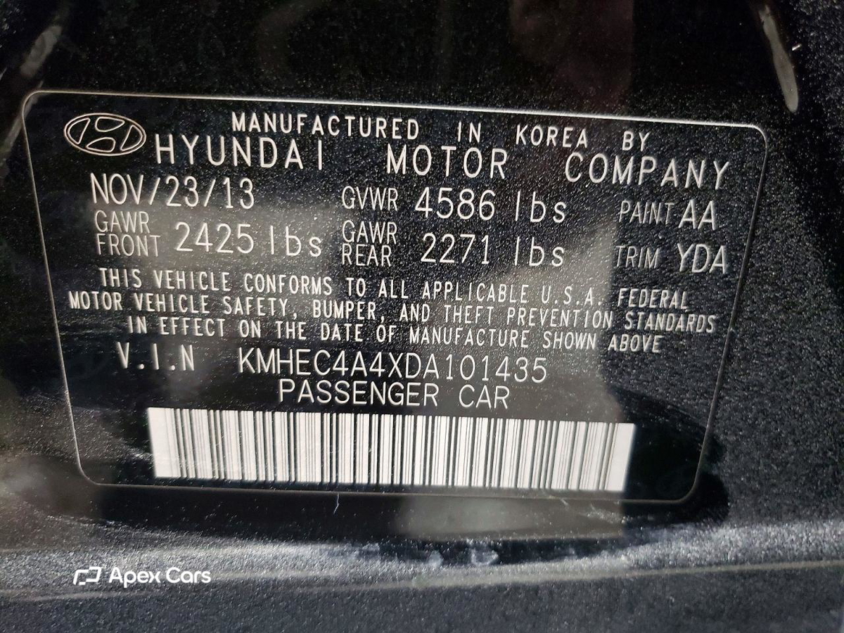 Hyundai Sonata 2013