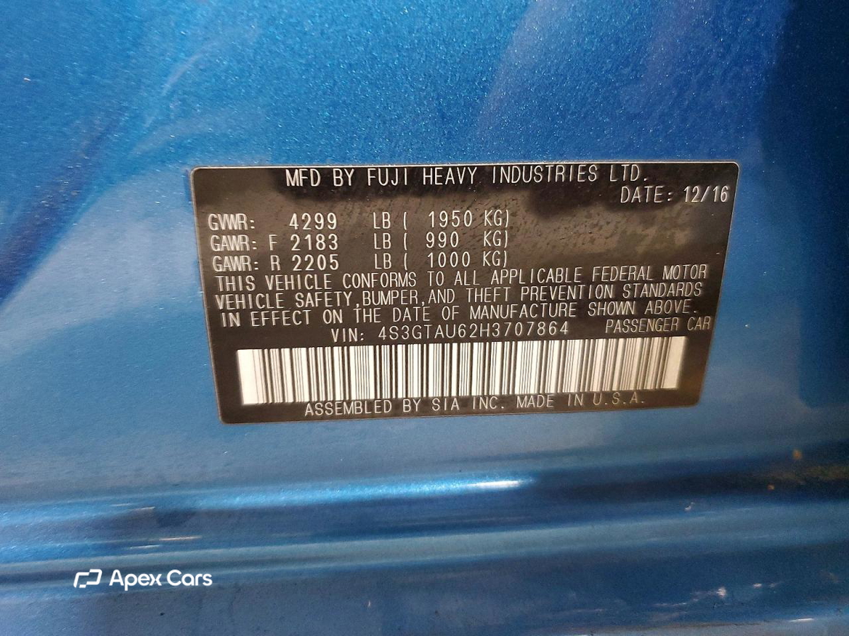 Subaru Impreza 2017