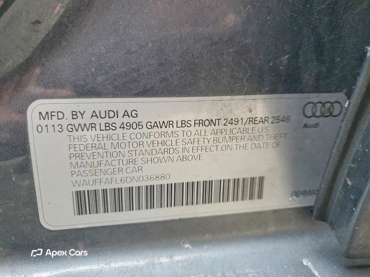Audi A4 2013