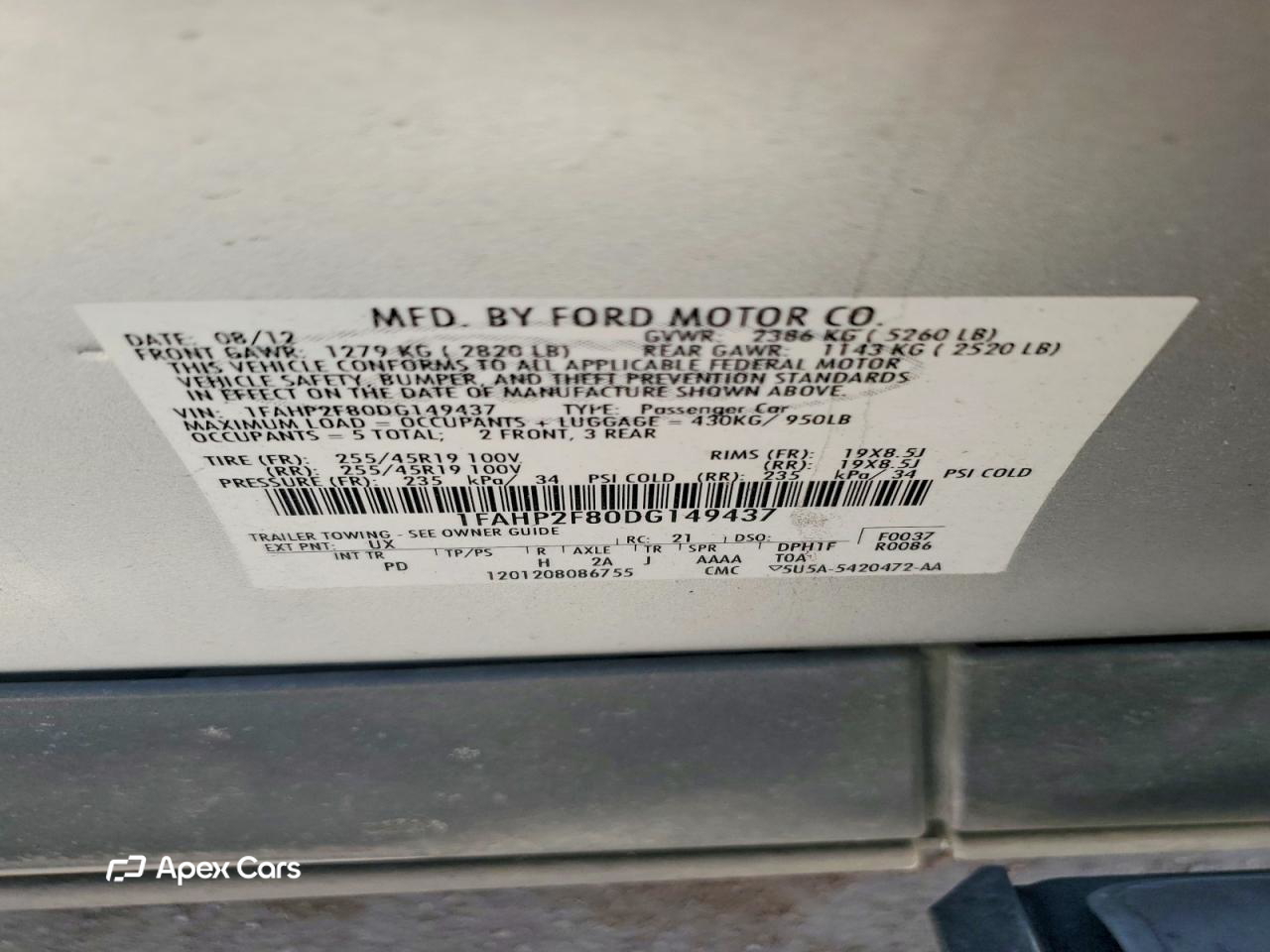 Ford Taurus 2013