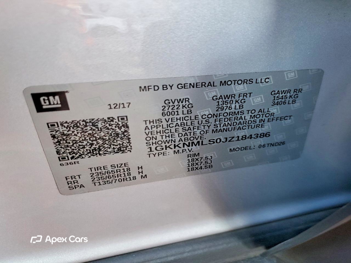 GMC Acadia 2018