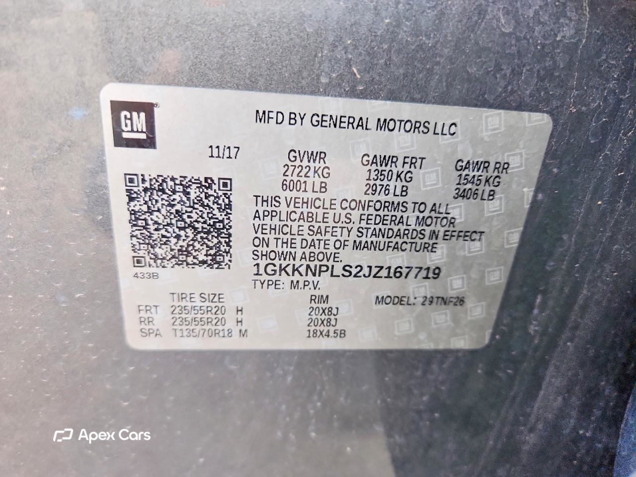 GMC Acadia 2018