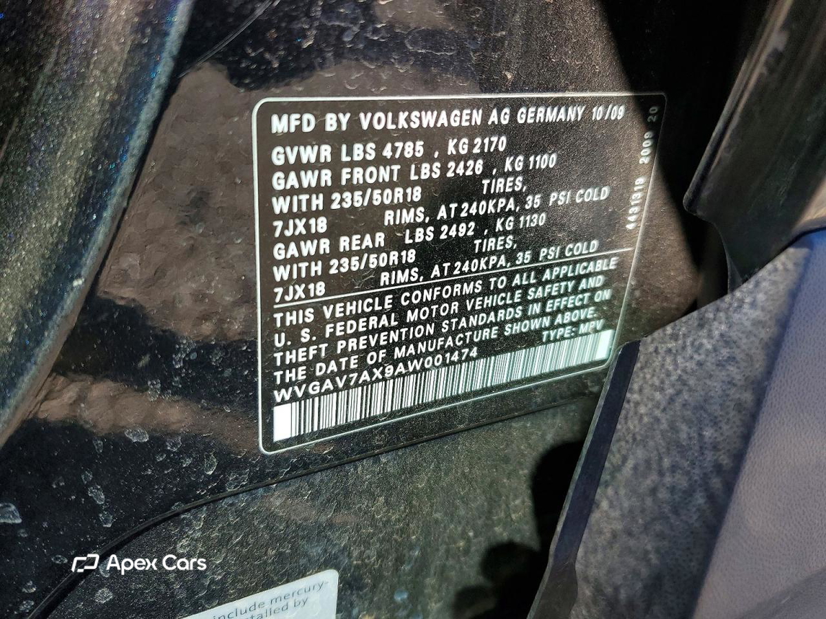 Volkswagen Tiguan 2010