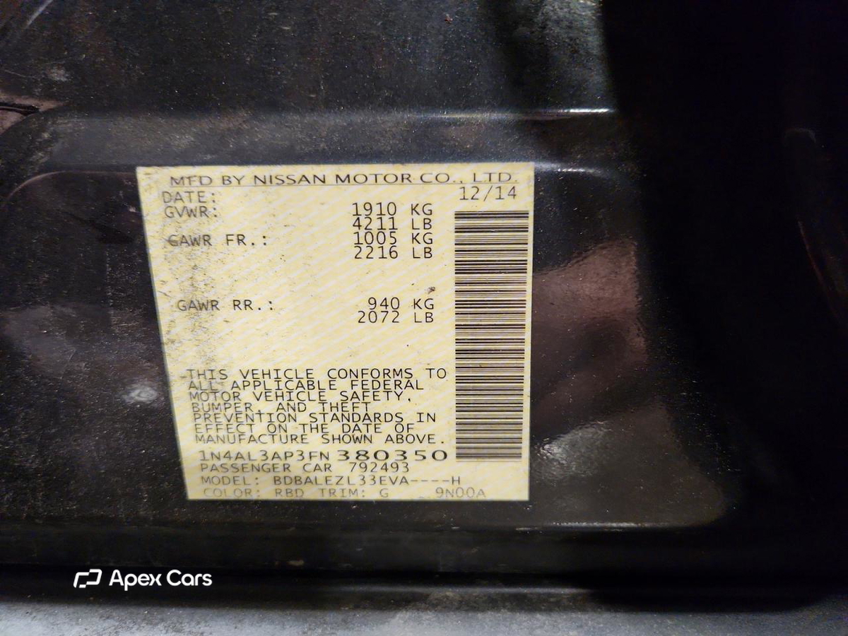 Nissan Altima 2015