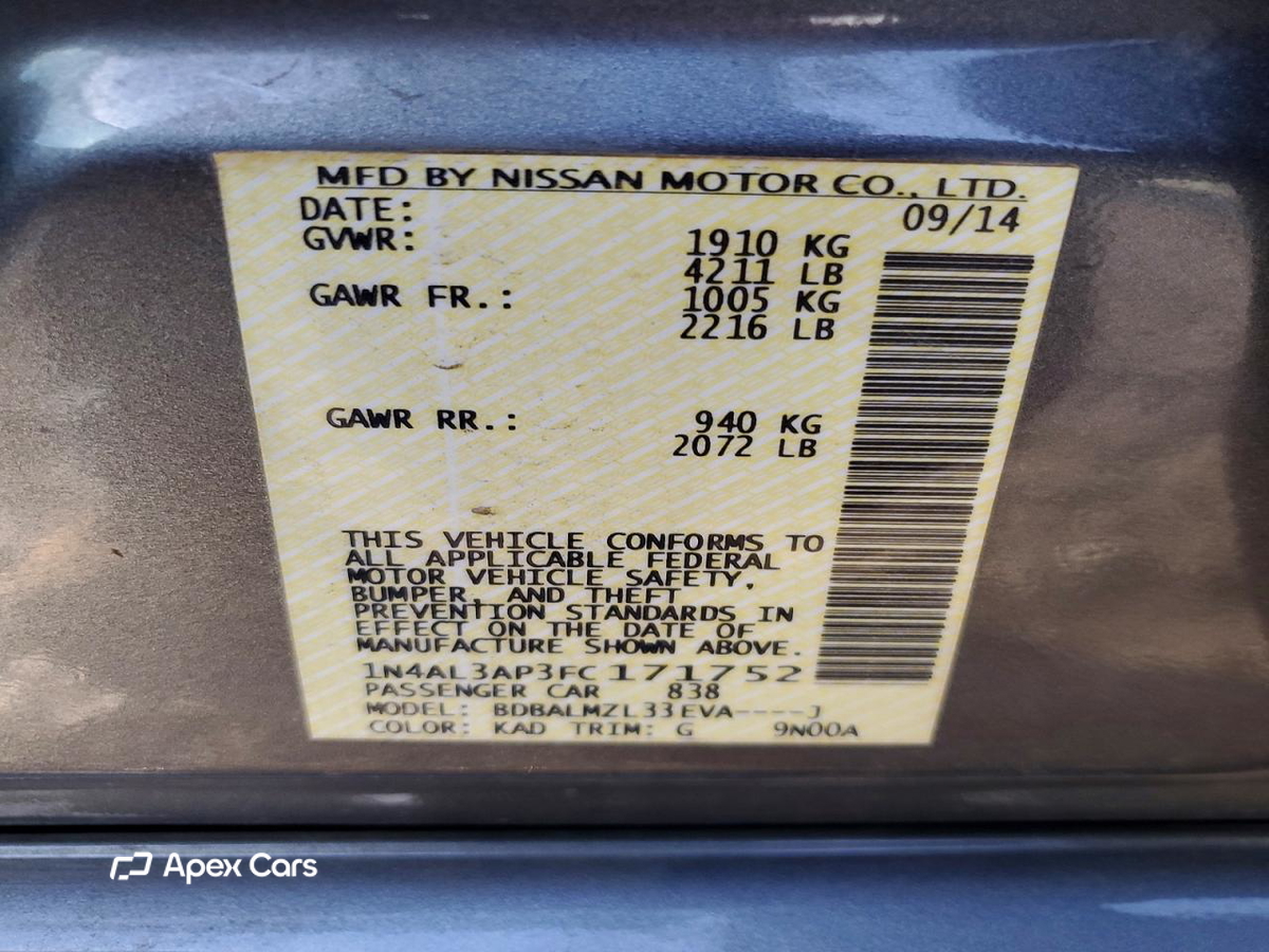 Nissan Altima 2015