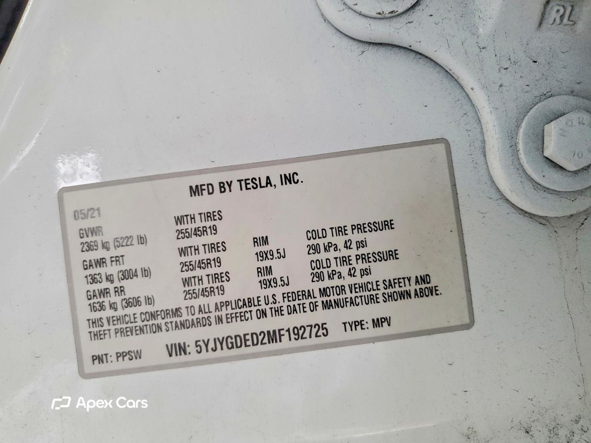 Tesla Model Y 2021