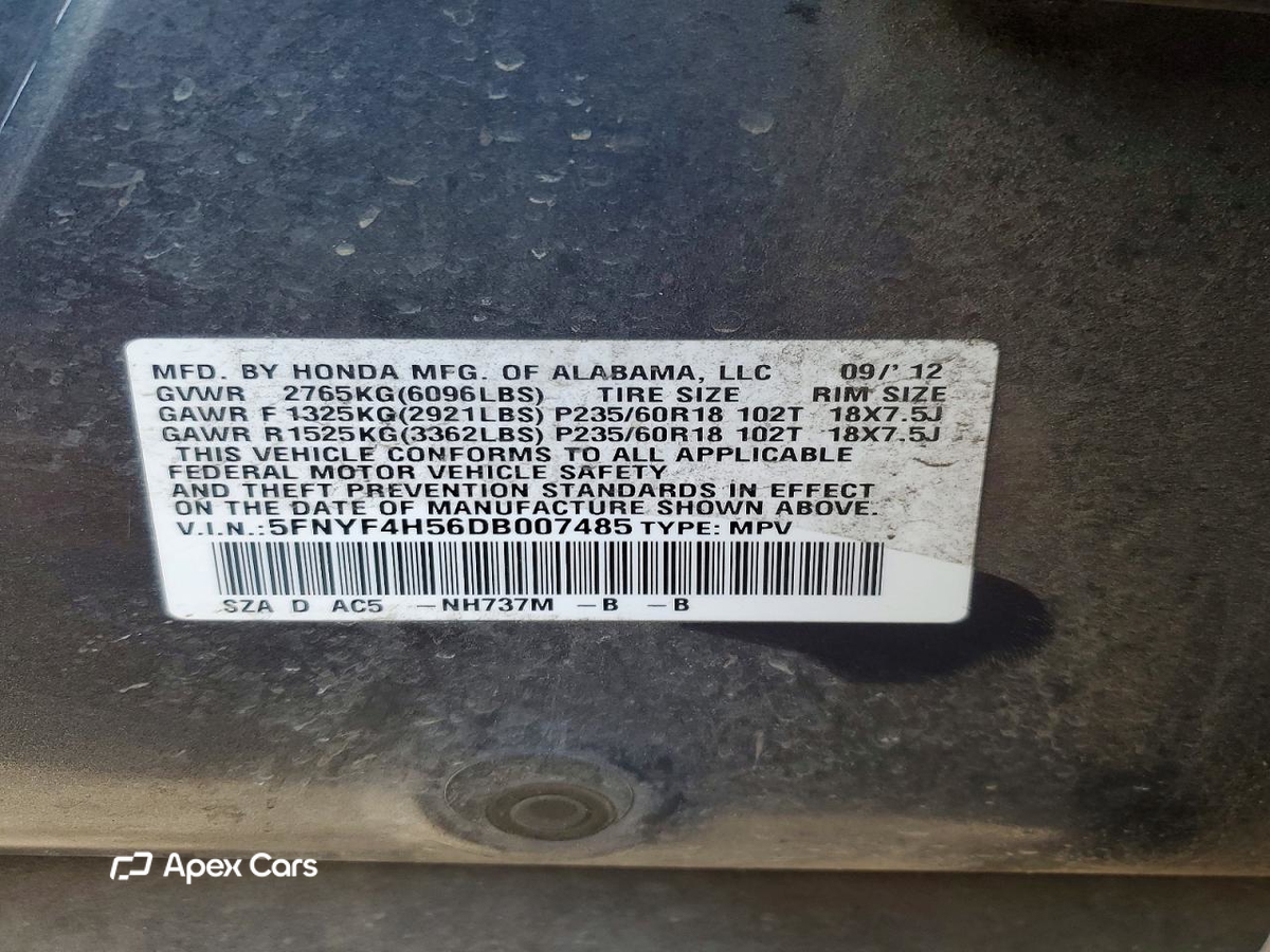 Honda Pilot 2013
