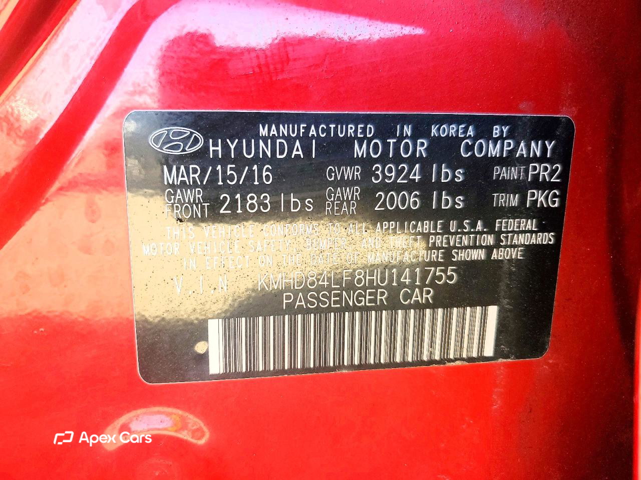 Hyundai Elantra 2017