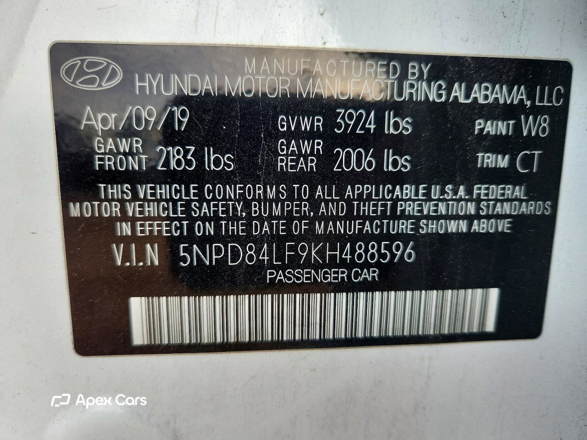 Hyundai Elantra 2019