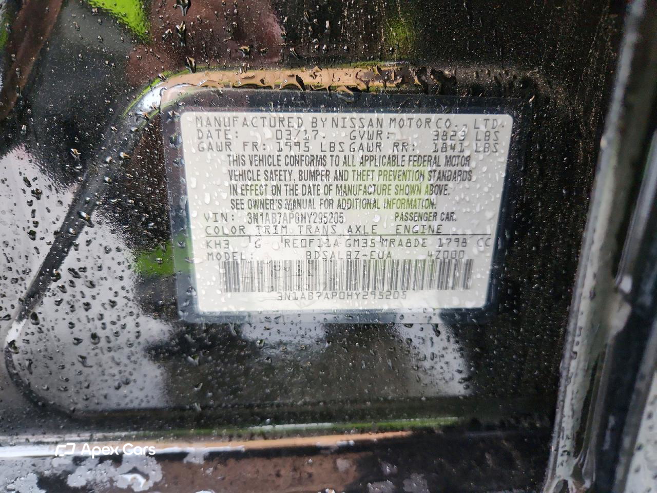 Nissan Sentra 2017