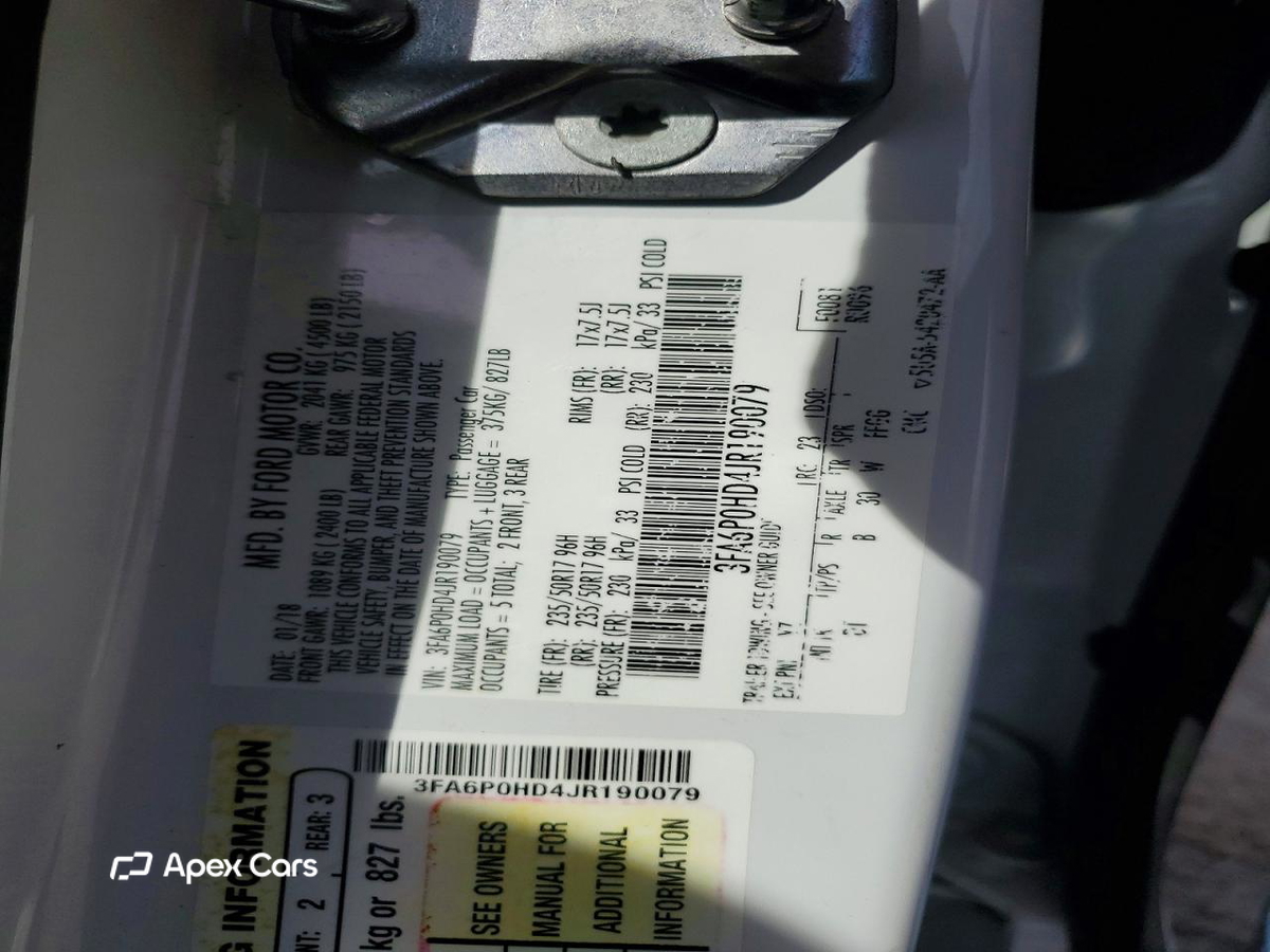 Ford Fusion 2018