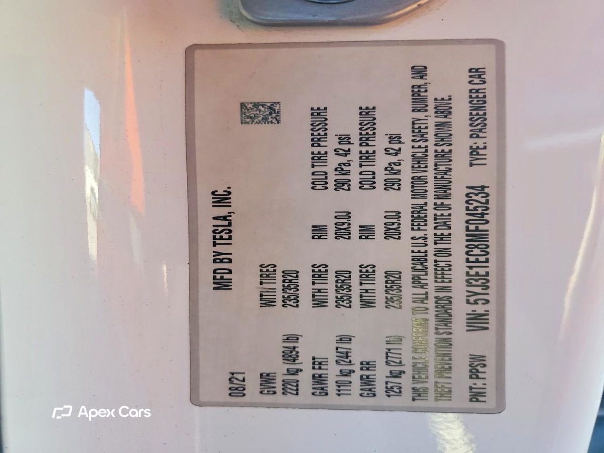 Tesla Model 3 2021