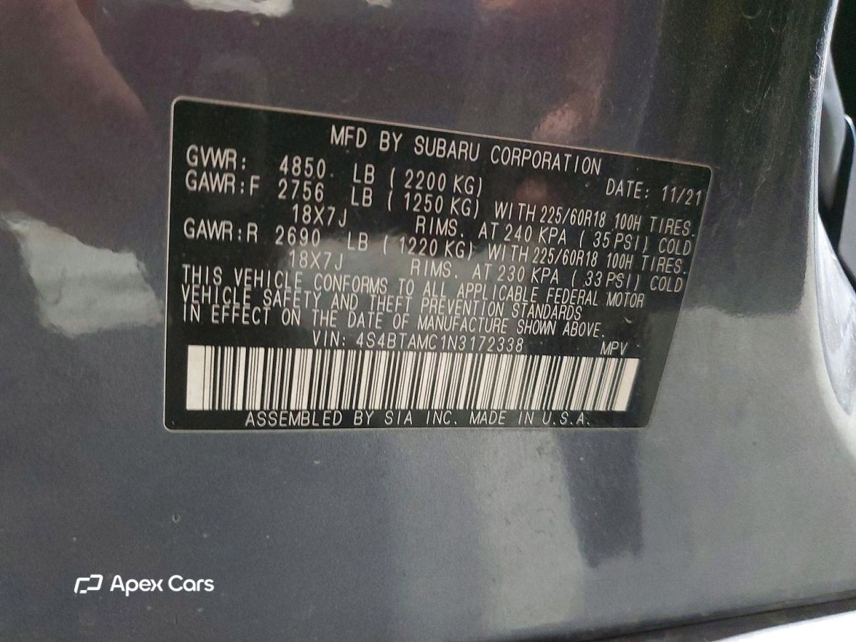 Subaru Outback 2022