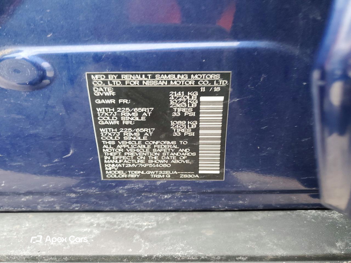 Nissan Rogue 2019