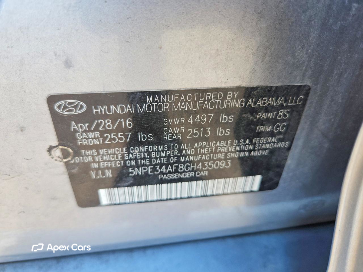 Hyundai Sonata 2016