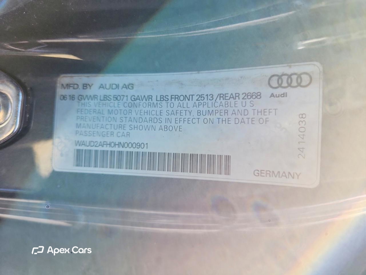 Audi A5 2017