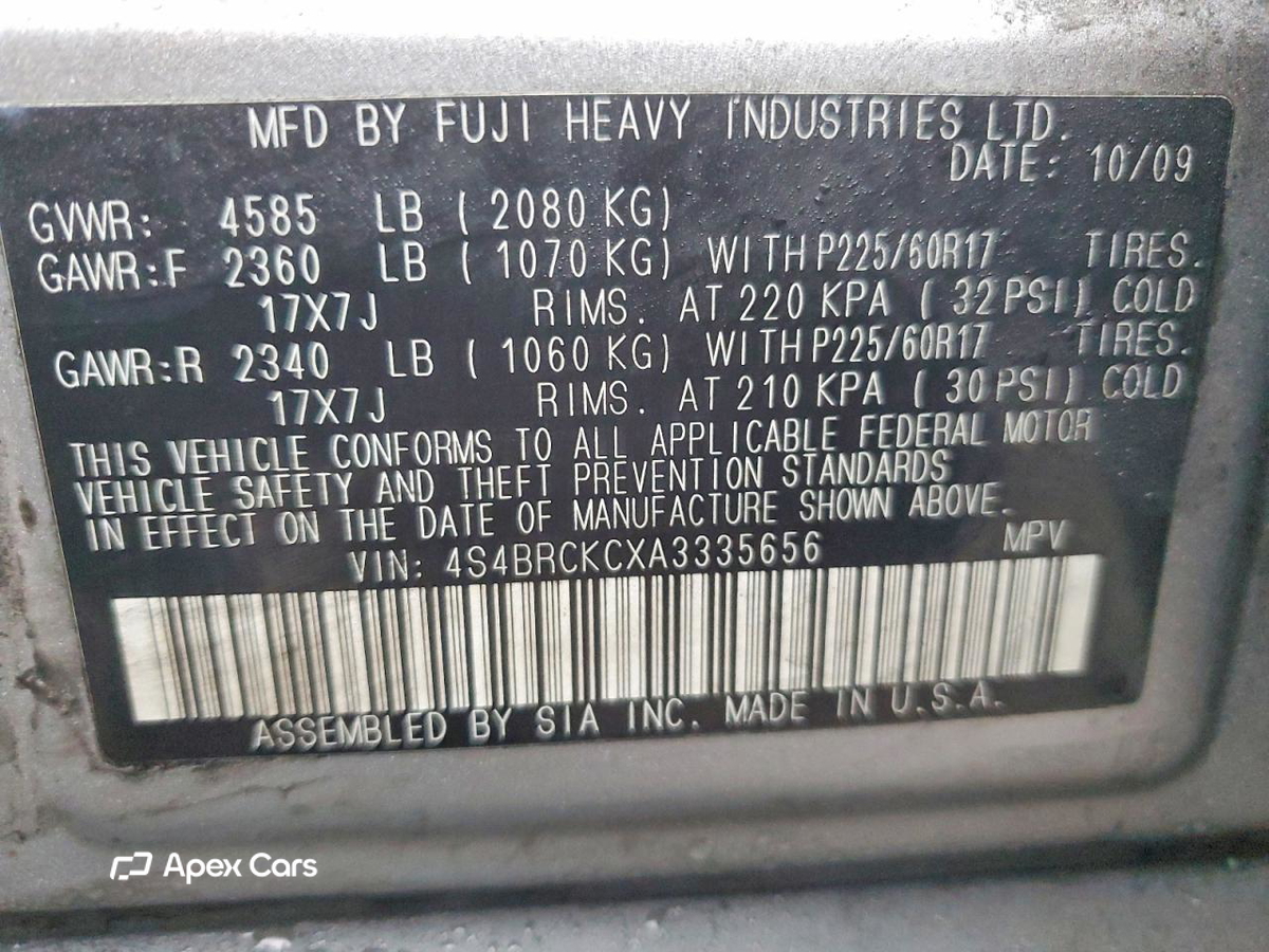 Subaru Outback 2010