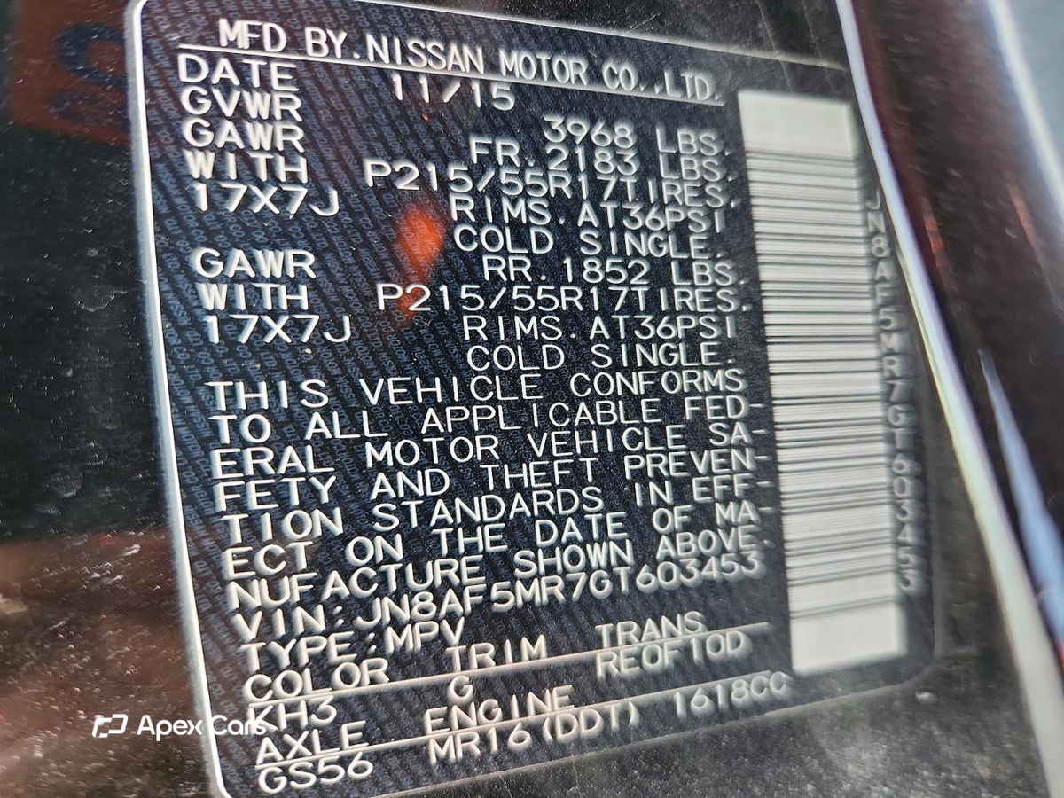 Nissan Juke 2016