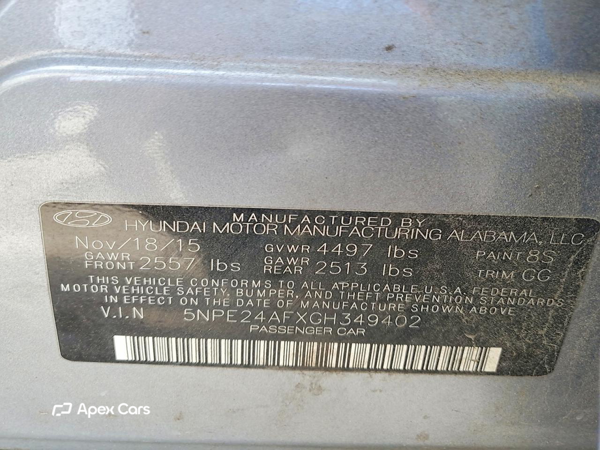 Hyundai Sonata 2016
