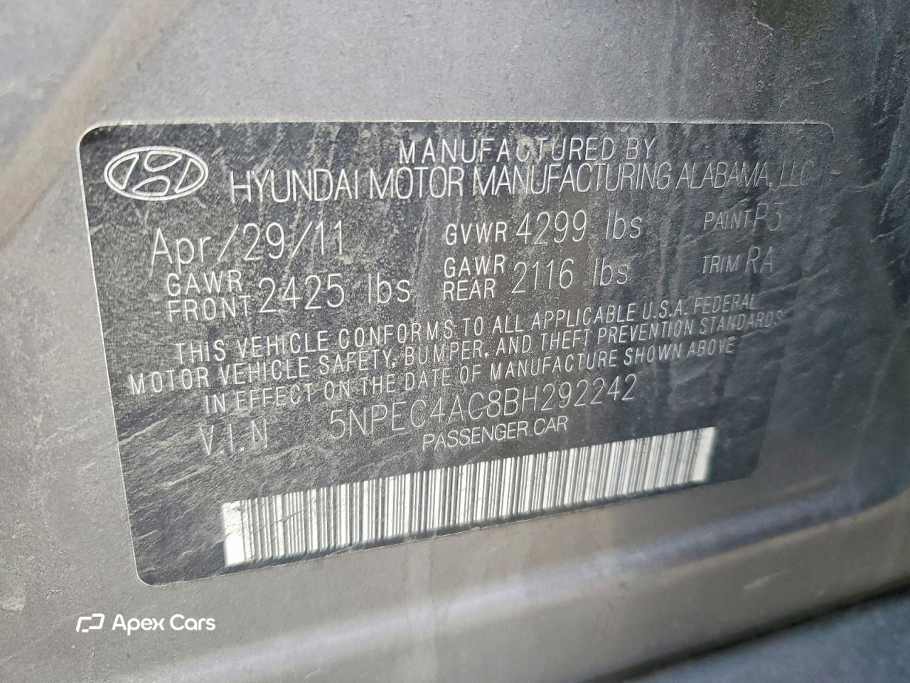 Hyundai Sonata 2011