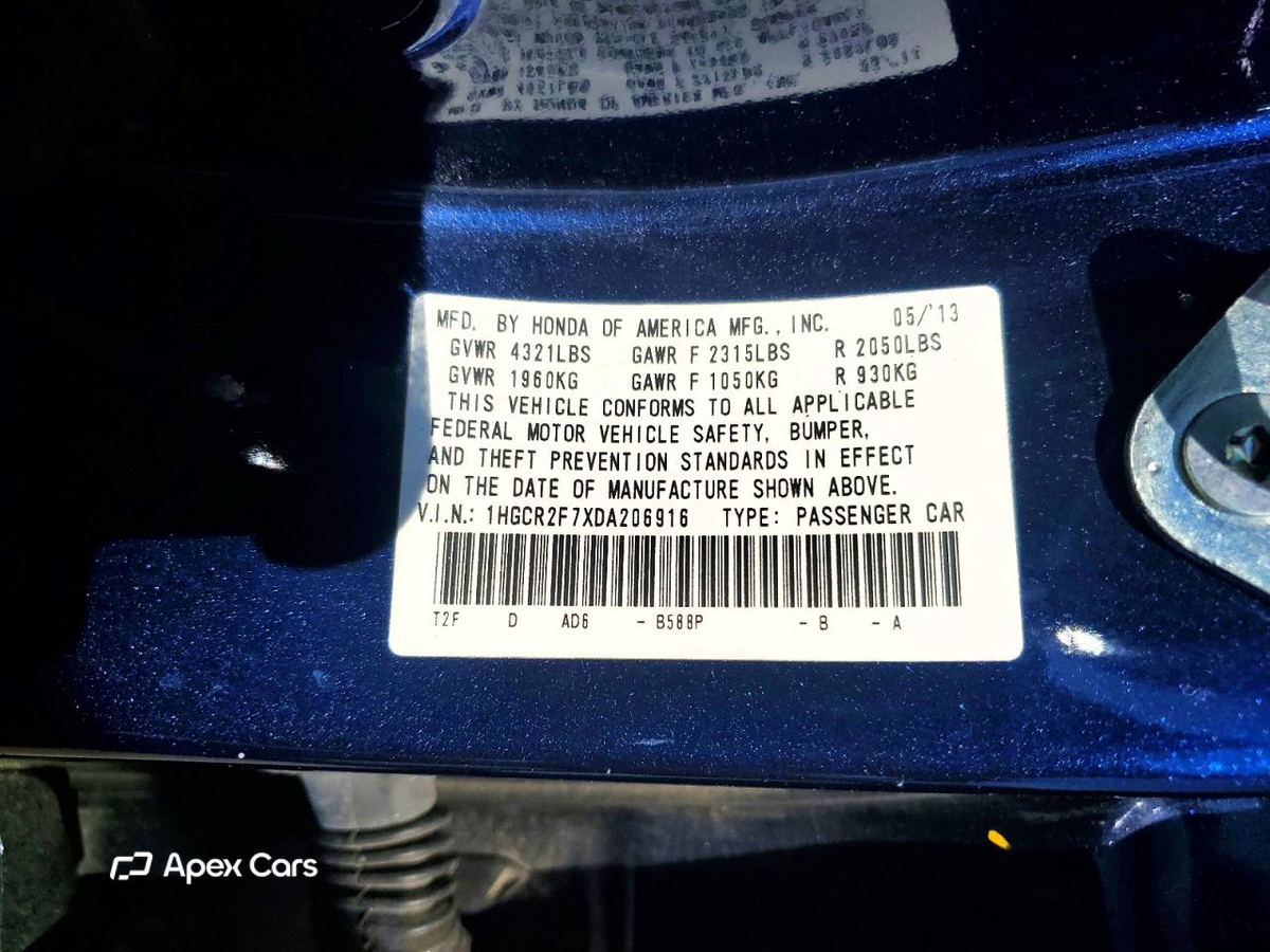 Honda Accord 2013