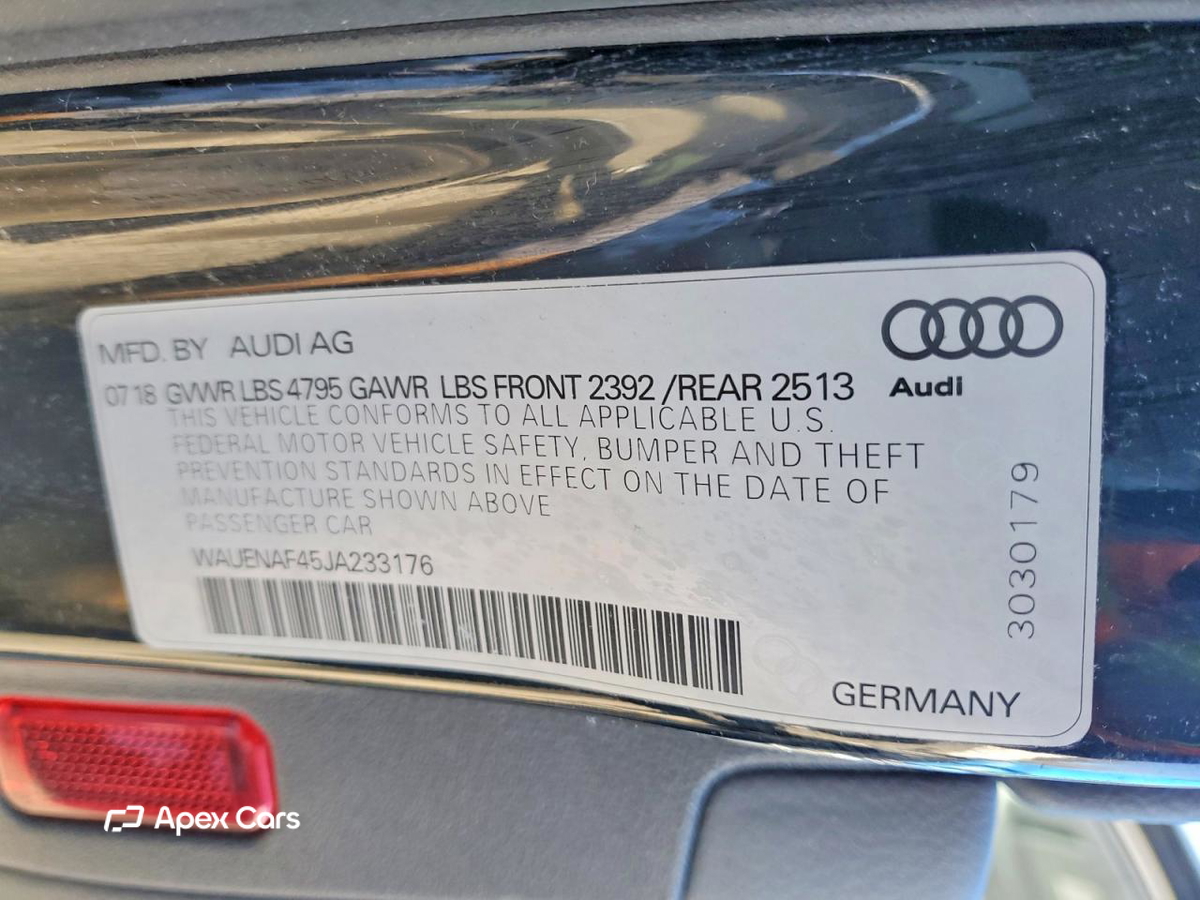 Audi A4 2018