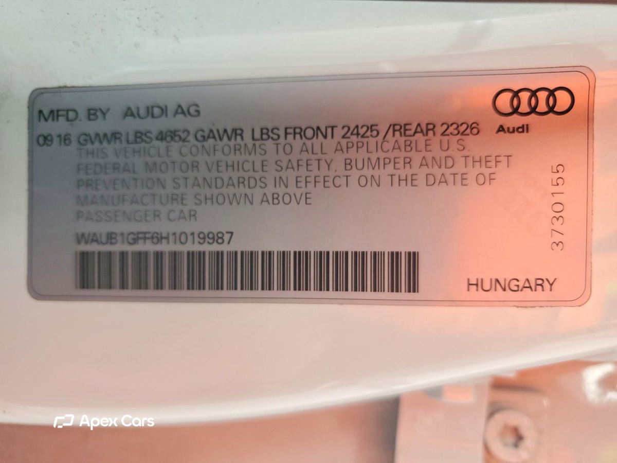 Audi S3 2017