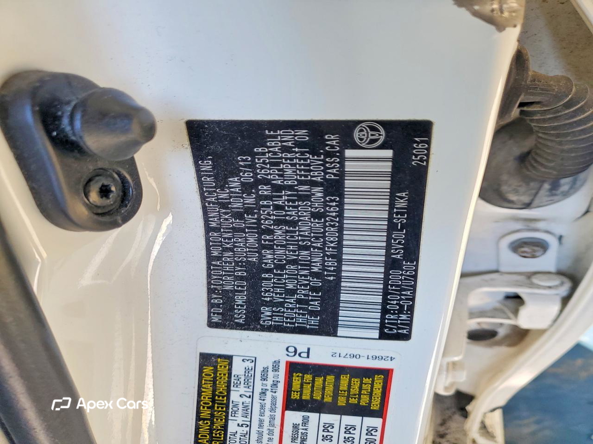 Toyota Camry 2013