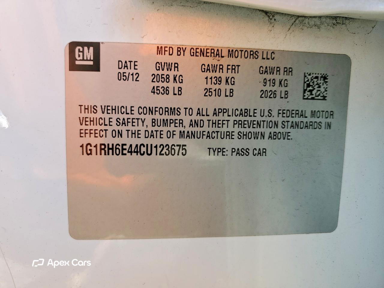 Chevrolet Volt 2012