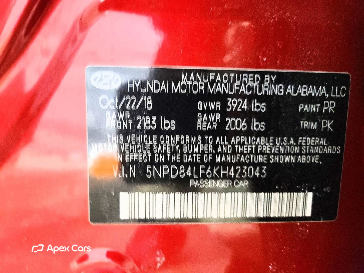 Hyundai Elantra 2019