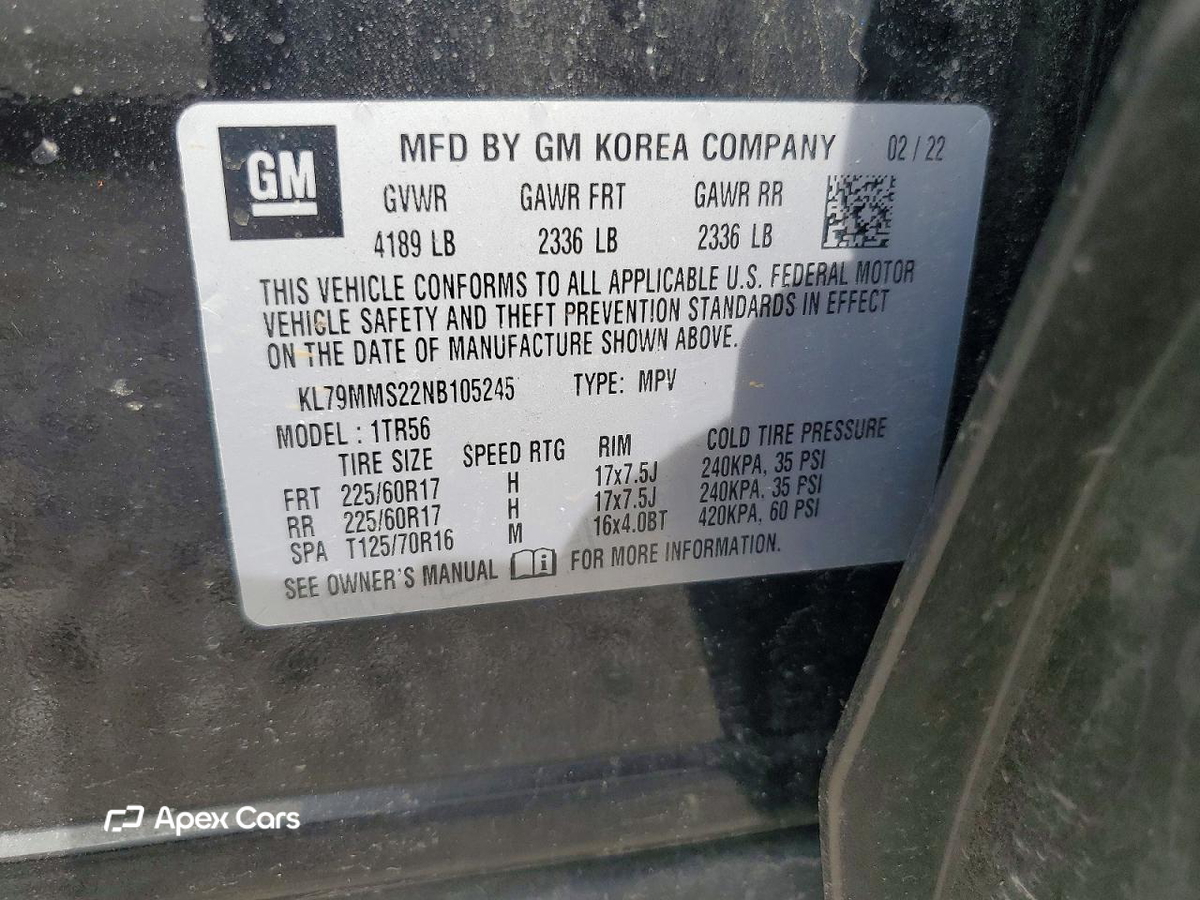 Chevrolet TrailBlazer 2022
