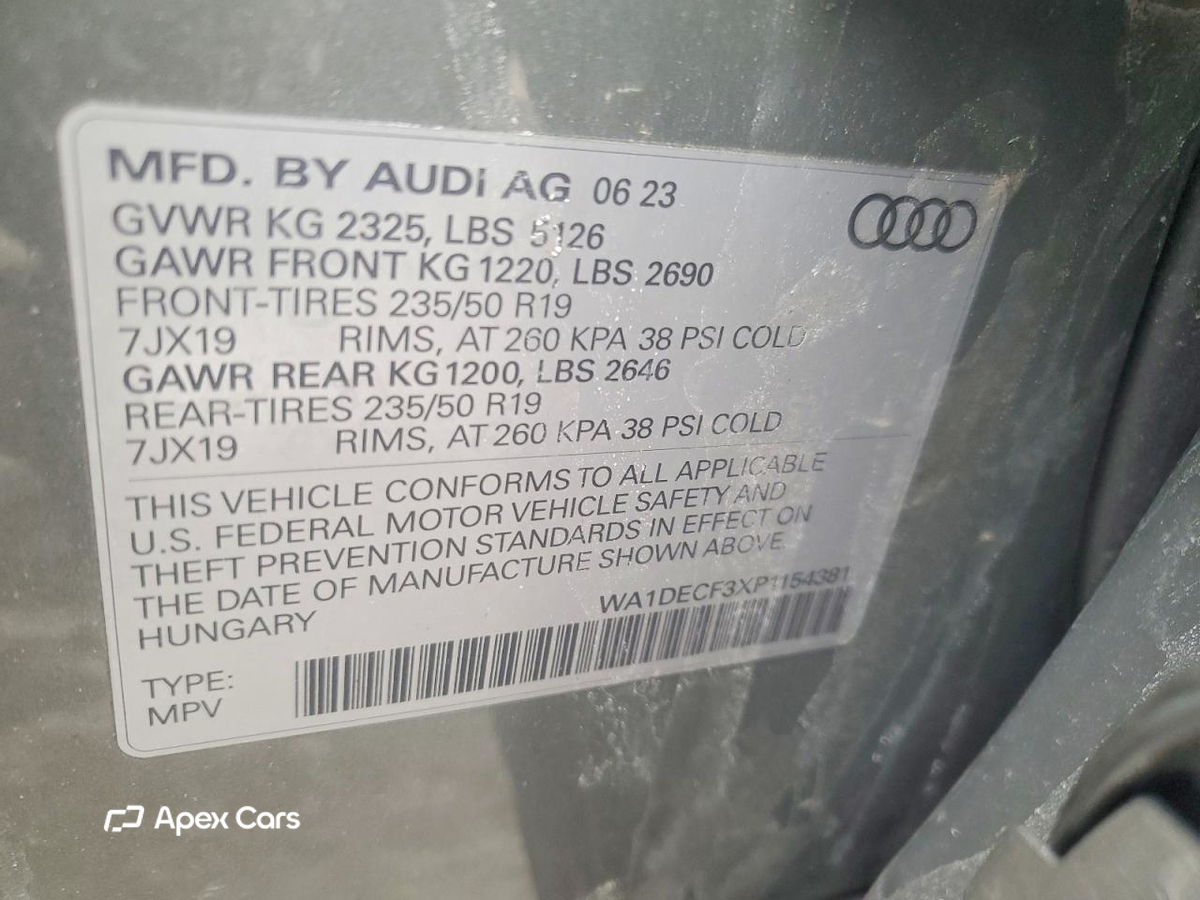 Audi Q3 2023