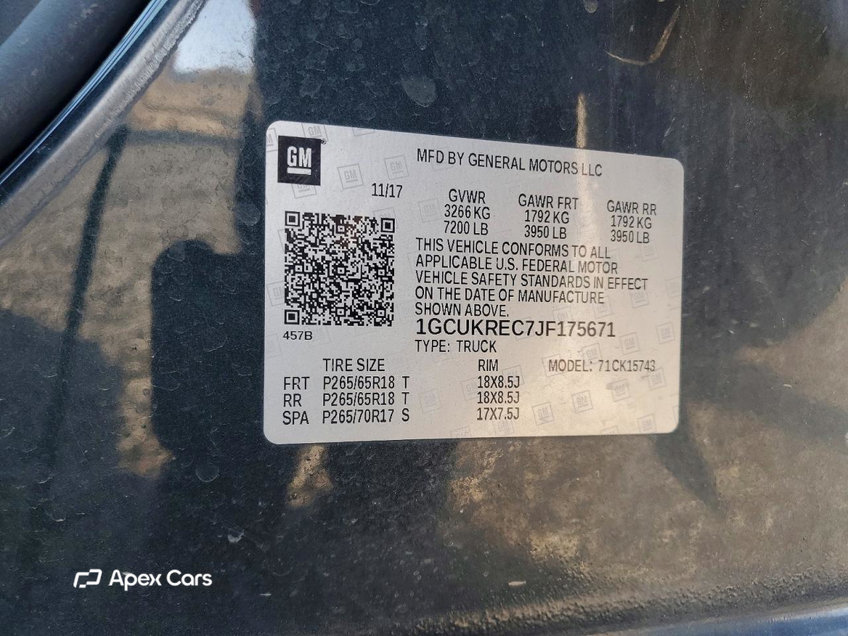 Chevrolet Silverado 2018