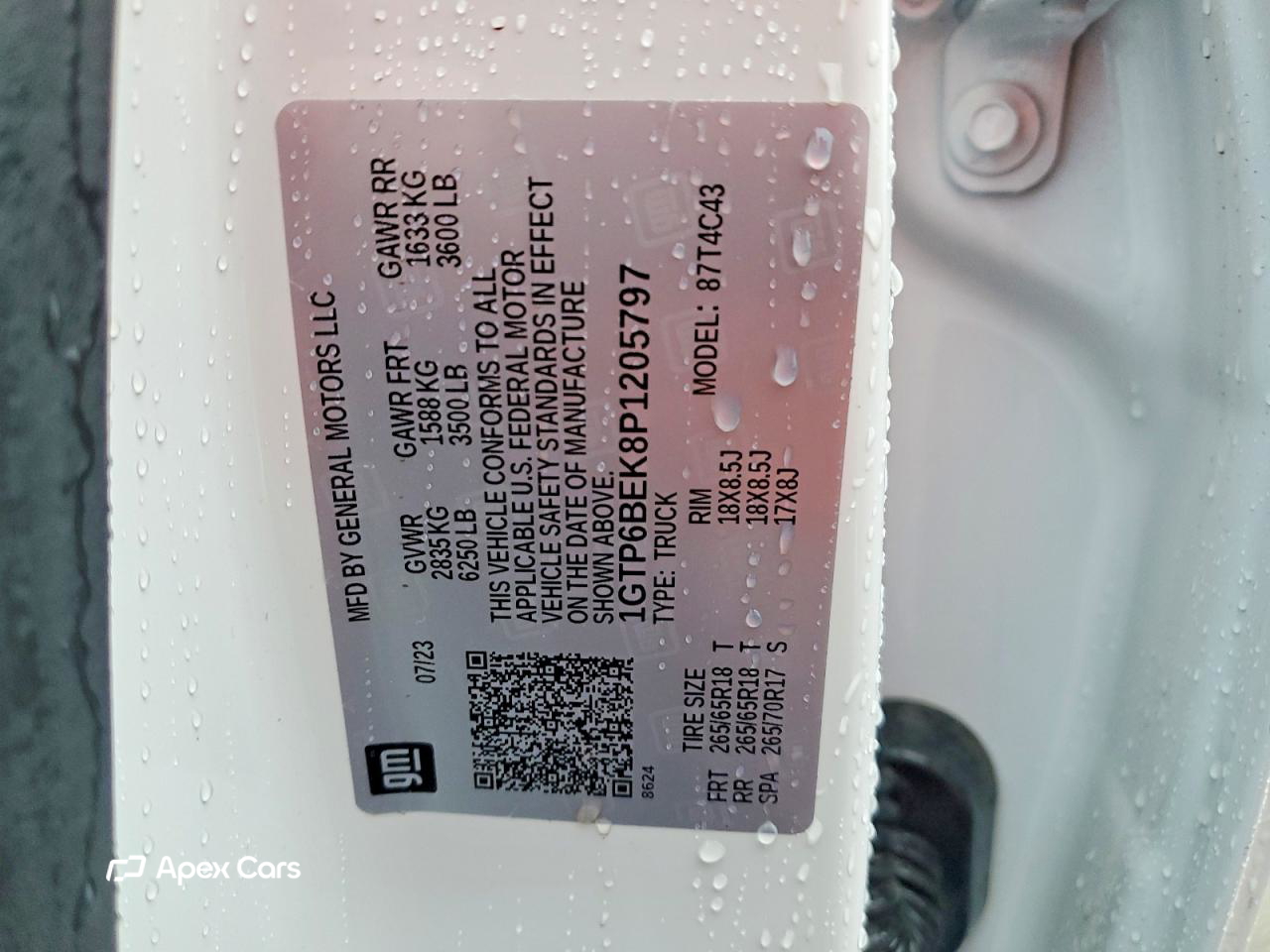 GMC Canyon 2023