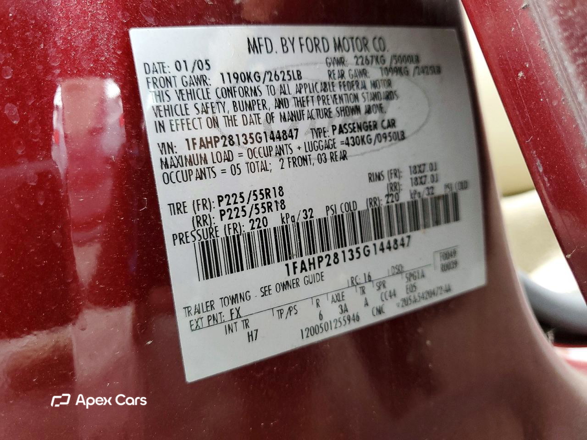 Ford Five Hundred 2005